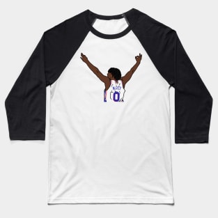 Tyrese Maxey Celebration Baseball T-Shirt